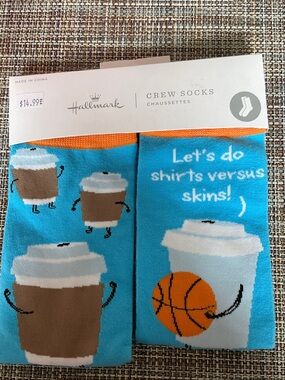Hallmark  Crew Socks, unisex, NWT